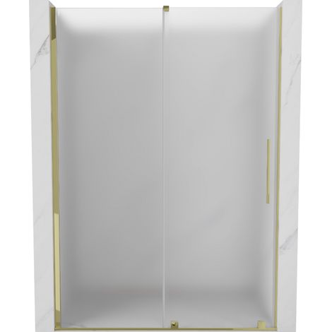 Mexen Velar Schiebetür 150 cm, mattiert, gold - 871-150-000-31-50 (1/5)