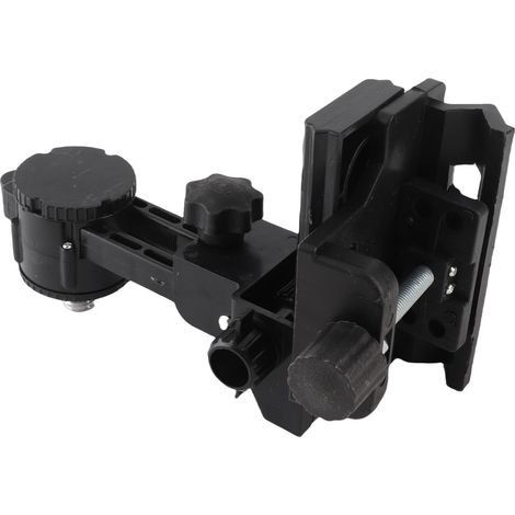 Support réglable à 360° en forme de L avec pince, fixation murale ou au plafond, adaptateur de niveau, équerre d'ajustement fin (1/5)