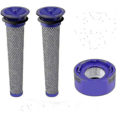 Filtro Ln-v8 per Dyson V7/V8 (confezione da 2) - Sostituisce il filtro e il pre-filtro degli aspirapolvere Dyson V8 e V7. Pre-filtro e filtro pre-motore. (1/5)