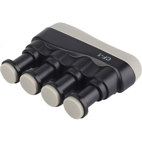 Appareil portable de renforcement des doigts pour adultes, appareil d'exercice de tension de la main (noir) (1/5)