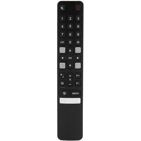 Télécommande vocale universelle RC901V pour TV TCL 32A323, 32A325, 32P30S, 32S330, 32S6500, 32S6500A - Commande à distance intelligente compatible LED, remplacement facile, fonction voix, 6 modèles. (1/5)