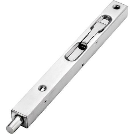 Verrou encastré, robuste, résistant à l'usure, facile à utiliser, quincaillerie pratique, loquet à pêne dissimulé pour appartement/hôtel-8 inch (1/5)