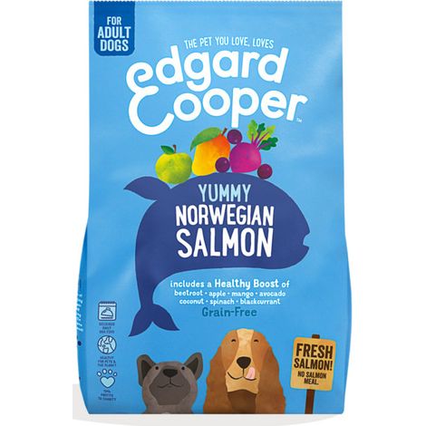 Edgard Cooper Dog Adult con Salmone - Sacco 12 Kg -