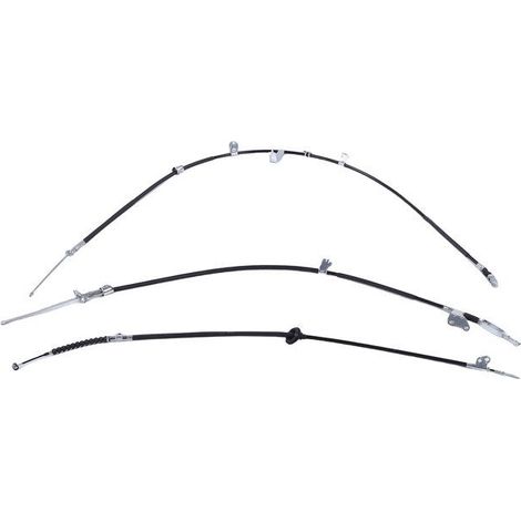 BelleRise - kit câbles frein à main – 464KIT-0K040 – remplacement complet avant+arrière gauche+droite – Hilux 2005-2016 (1/5)