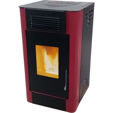 POÊLE À PELLETS KING 10 kW - Couleur: Noir - Wi fi: Sans