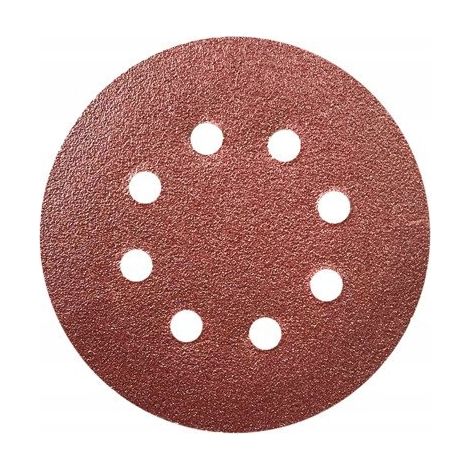Discos de lijado dedra ded79472 125 mm grano 80 5 unidades (1/2)