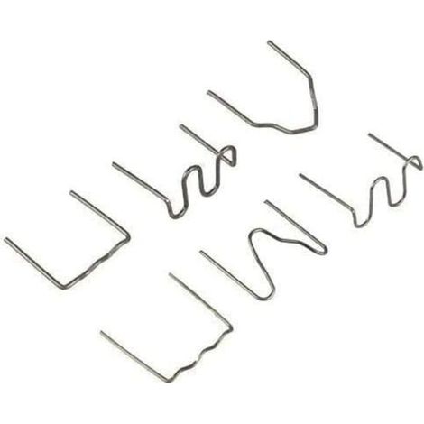 600 pezzi di punti metallici in acciaio inox per saldatura a caldo, punti metallici per riparazione plastica automobilistica per saldatura