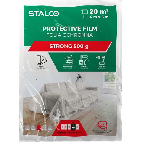 Stalco Schutzfolie stark 4x5m 500g S043147670