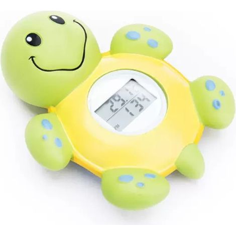 Termómetro de piscina, termómetro flotante, termómetro Jenie Turtle, verde, para baño, piscina (1/5)