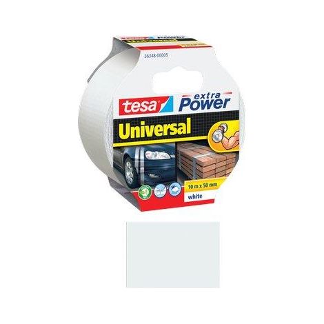NASTRO ALTA RESISTENZA EXTRA POWER 56490 TESA - BIANCO MM 50 ML 10- 6 pezzi