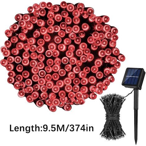 LED-Solar-Lichterketten für Weihnachtskränze und Hochzeitsdekoration (1/2)