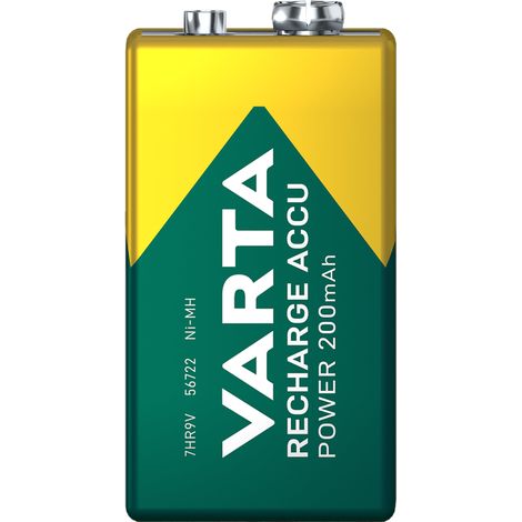 Pile rechargeable hr22 9v (1/2)