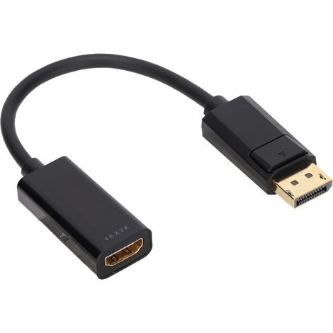Câble DisplayPort vers HDMI 4K 60Hz pour PC, Ordinateur Portable, Moniteur, TV (1/5)