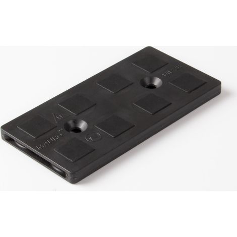 Magna-C Gummierte Neodym-Platte 120x60x8mm