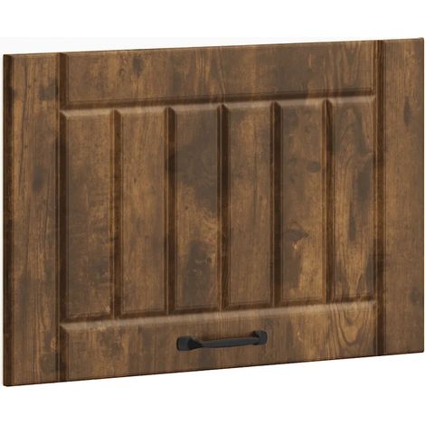 Armoire murale de cuisine design moderne grande capacité 60 x 31 x 40 cm en bois d'ingénierie chêne fumé (1/5)