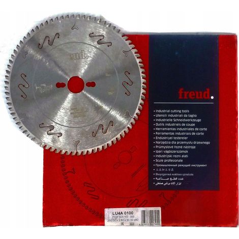 Freud LU3A 0200 Lame de scie 250 mm 80 dents carbure