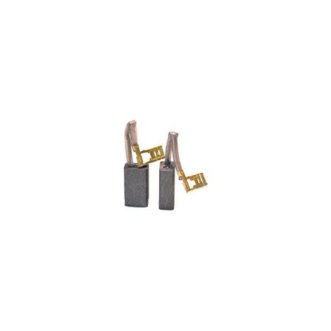 Juego de 2 carbones adaptables para Fein. Dimensiones: 8 x 12,5 x 22 mm.