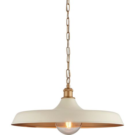 Merano Afragola Plafonnier suspendu Dome blanc chaud mat, peinture or satiné (1/5)