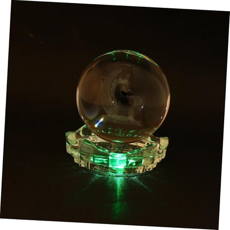 Lampe Boule en Cristal Licorne Décorative pour Maison et (1/5)
