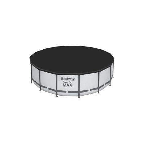TELO DI COPERTURA PER PISCINE TONDE STEEL PRO FRAME per piscine ø cm.488 (art.58249) BESTWAY
