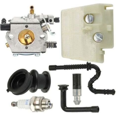 Kit carburateur pour Stihl 026 MS260 MS240 240 Walbro WT-194 et filtre à air pour bougie d'allumage (1/4)