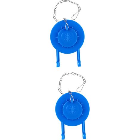 Clapets de Toilette Bleu en Pvc Universels (1/5)