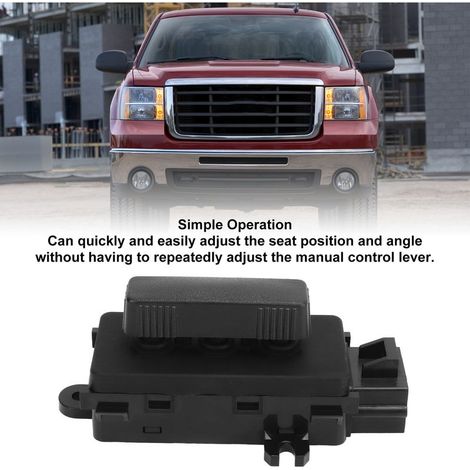 Interrupteur de Commande de Siège Électrique 12450256 PSW21 - Commutateur de Siège Avant Gauche pour Impala Monte Carlo Silverado Suburban Tahoe (1/5)