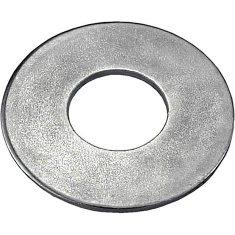 MASIDEF - INOX TEC - 8 RONDELLE LARGHE IN ACCIAIO INOX 10X30MM