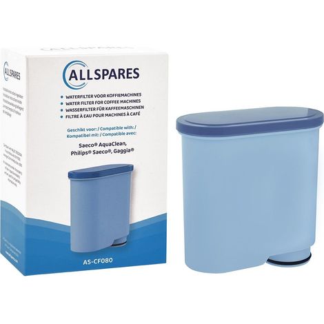 AllSpares Filtre à eau pour machines à café adapté pour Philips / Saeco AquaClean CA6903/10 / CA6903/22 (1/5)