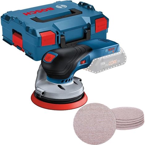 Bosch 0601372200 18V-125 Brushless 18v Orbital Sander + LBOXX + 5 Mesh sheets (1/5)