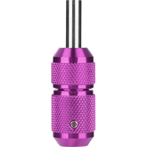 Poignée de Machine à Tatouer 22mm en Alliage d'Aluminium - Tube à Aiguille en Acier Inoxydable Professionnel - 4 Couleurs (1/5)