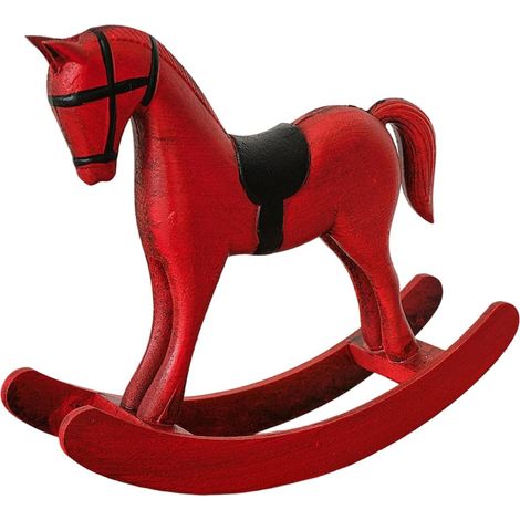 en Bois Cheval Dcoration de Sculpture de Cheval de Bureau (1/5)