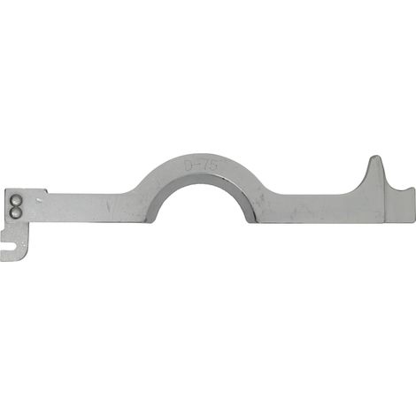 Spannbacke li D 75 mm, 45 254602