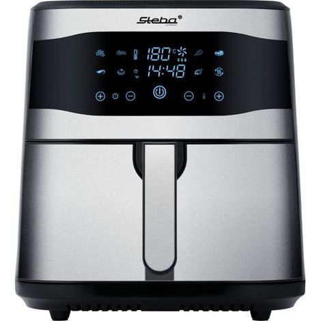 Steba HF 8000 Family, Heißluftfritteuse ,edelstahl/schwarz (1/5)