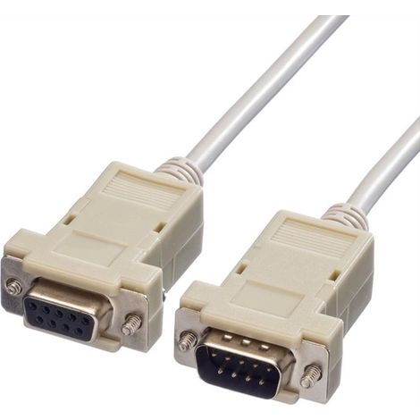 VALUE 11.99.6218 cavo seriale Beige 1,8 m DB-9 (1/4)