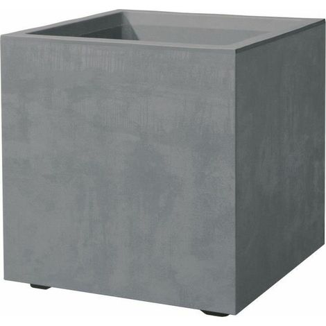 Pflanztopf Quadro Mill.R Aschg L x 25 B x 25 H x 25 (1/3)