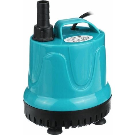 Pompe à huile submersible silencieuse 220 V 25 W, moteur de piscine marine, buse adaptée aux aquariums et aquariums 25 W 1 000 l/h 12,5 pouces 1 000 l/h (1/4)