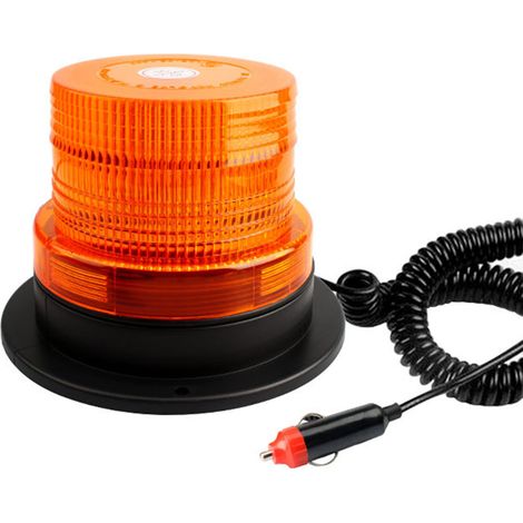 Feu de signalisation LED pour autobus scolaire, camion, véhicule de chantier, voiture, lampe clignotante magnétique 12-24 V (1/5)