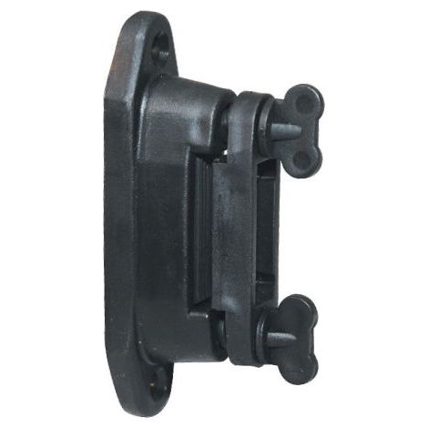 Isolatore angolare antiscivolo per fettuccie e bande adatto a picchetti in legno 10 pezzi (1/3)