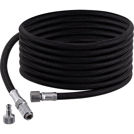 Manguera de aerógrafo de 3 m, conector rápido, manguera de compresor de 1/8" (1/5)