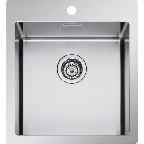 Lavello Plados acciaio inox 1 vasca 390x510 sopratop