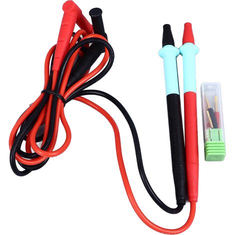 Kit de sonde multimètre numérique, stylo testeur électrique, aiguille en cuivre à pointe fine, 20 A, 100 cm (1/5)