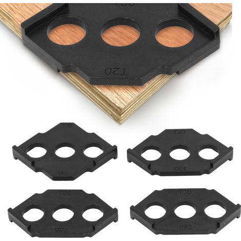 Kit de positionnement rapide de biseau et d'angle en 4 pièces pour le travail du bois, machine de finition en biseau et en angle pour le travail du bois, moule de positionnement rapide de biseau et d' (1/5)