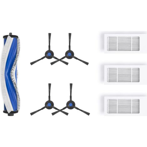 ECOVACS KIT DE REMPLACEMENT STANDARD POUR ROBOT ASPIRATEUR DEEBOT N20/N20 PRO/N20 PLUS/N20 PRO PLUS, 1 X BROSSE PRINCIPALE ANTI-