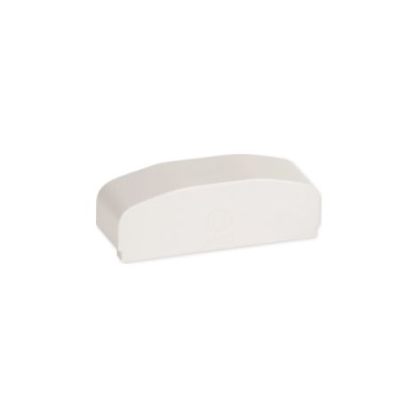 Terminale 68x22mm  per canale cornice tcn bianco lcn w bianco ral 9001 bocchiotti b03279 (1/2)