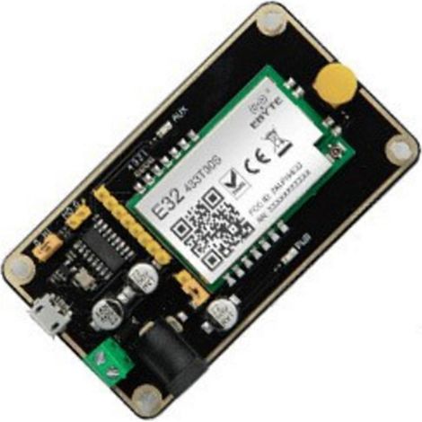 Carte de test émetteur-récepteur IoT LoRa 433 MHz 3,0 dBi E32-433TBH-01 (1/5)
