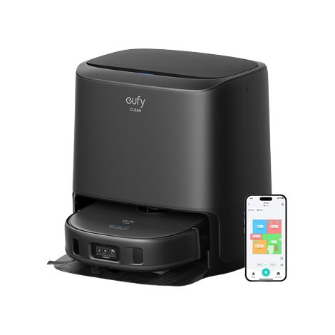 Eufy X9 Pro robot aspirateur noir puissant et autonome (1/5)