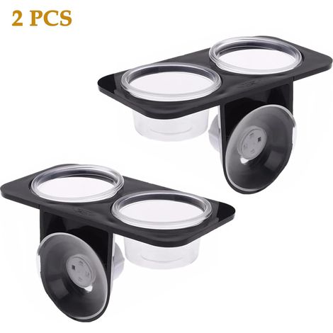 Bol d'eau en pierre naturelle JeiibrZui pour reptiles - Moyen - 1 pièce - Abreuvoir et mangeoire - Accessoire de terrarium marron pour tortues, (1/5)