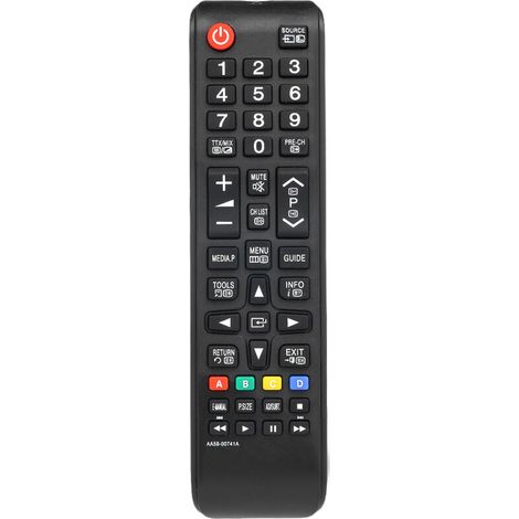 VURAHOME - Telecommande Sans Fil Universelle Tv Telecommande Pour Samsung Hdtv Led Smart Tv Numerique, Le Noir (1/5)