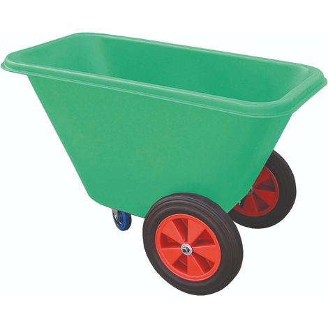 Chariot à aliments vert 220 L EMP ROTOMOULAGE (1/2)